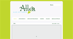 Desktop Screenshot of aller.es