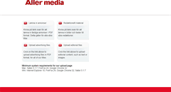 Desktop Screenshot of material.aller.se