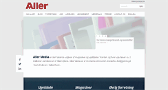 Desktop Screenshot of aller.dk